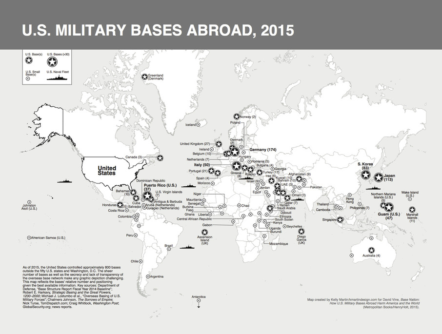 Air Force Bases Around The World Map - Freida Carol-Jean